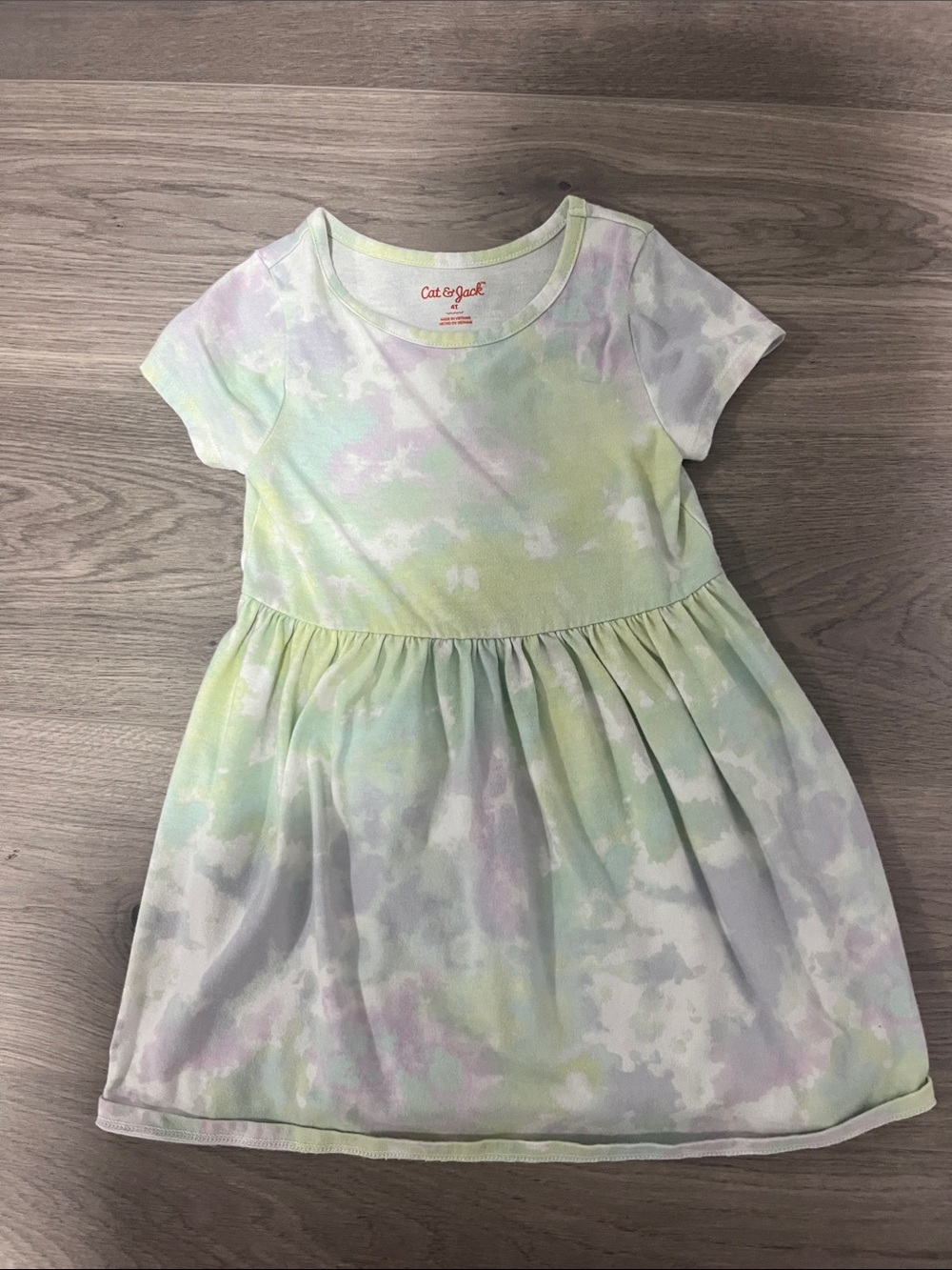 Girls tie dye dress size 4T